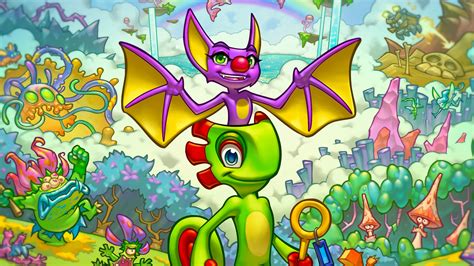  Yooka-Laylee! 몽환적인 그래픽과 짜릿한 플랫폼액션으로 90년대를 되살리다